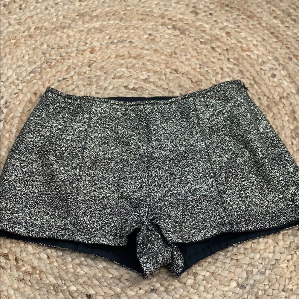 Black and gold shorts